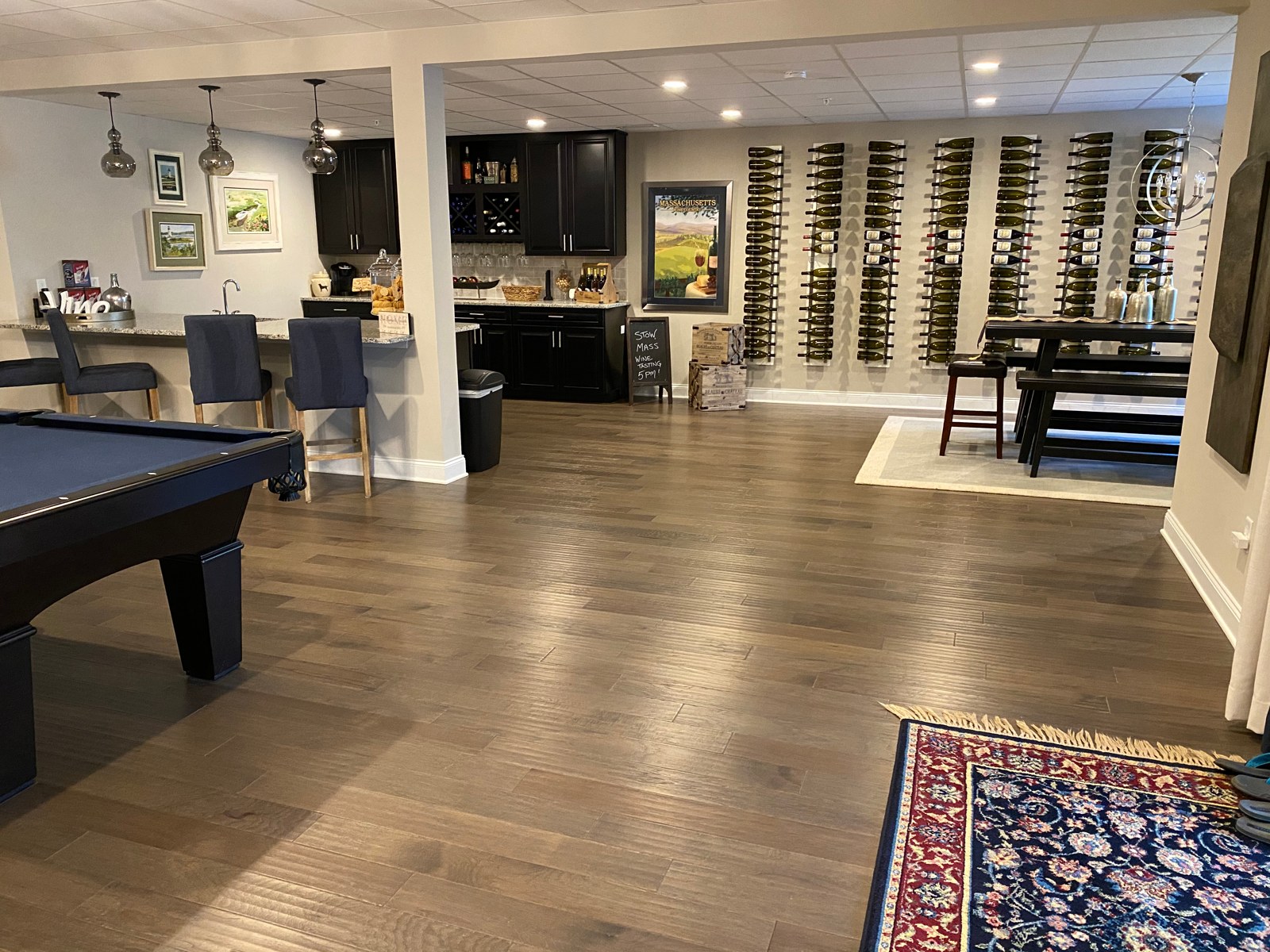 Finished basement · Recreation room